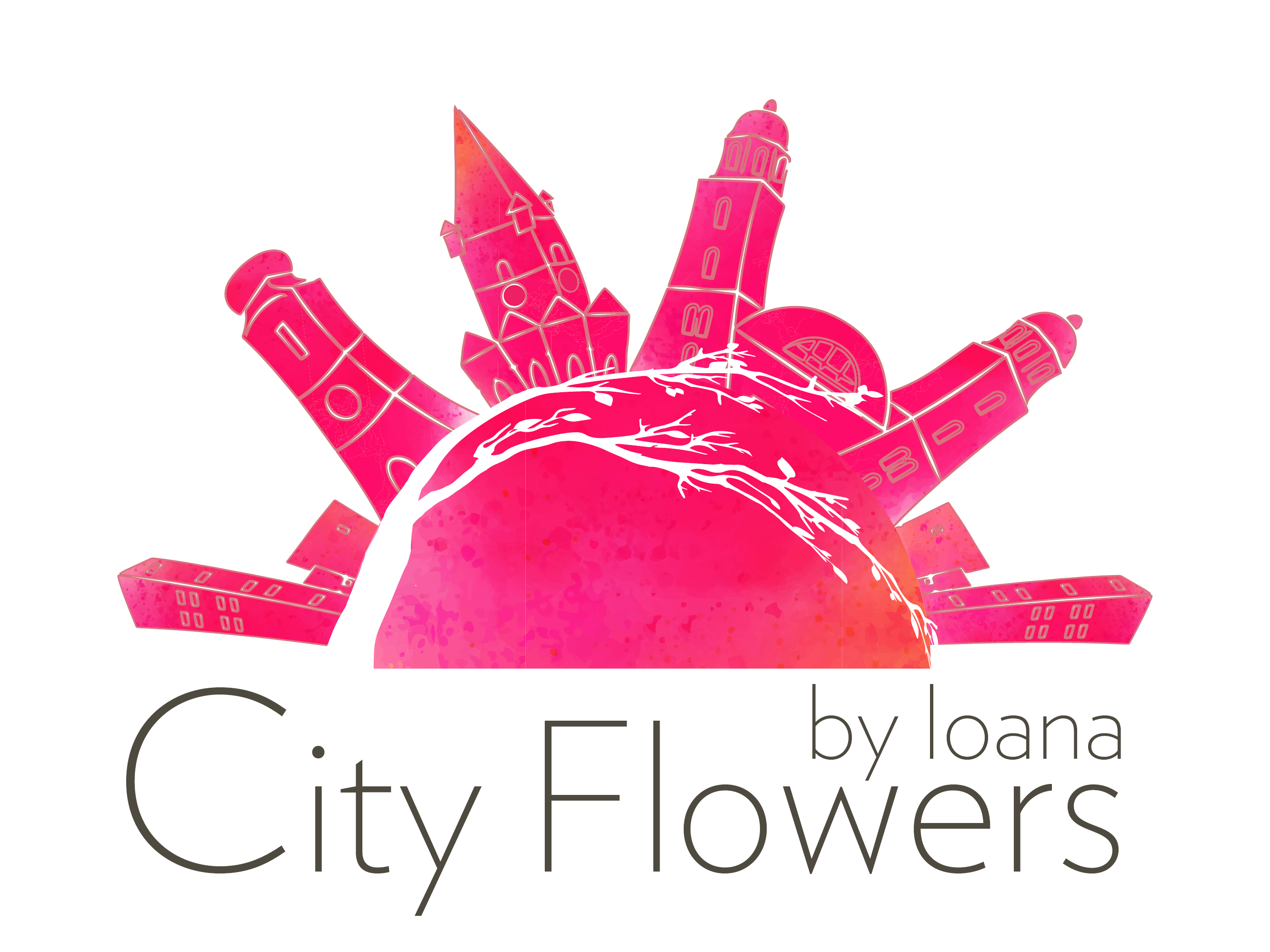City Flowers by Ioana
